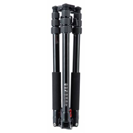 Fotopro X-go HR Chameleon E2 - statyw fotograficzny Alu z głowicą kulową - złożony